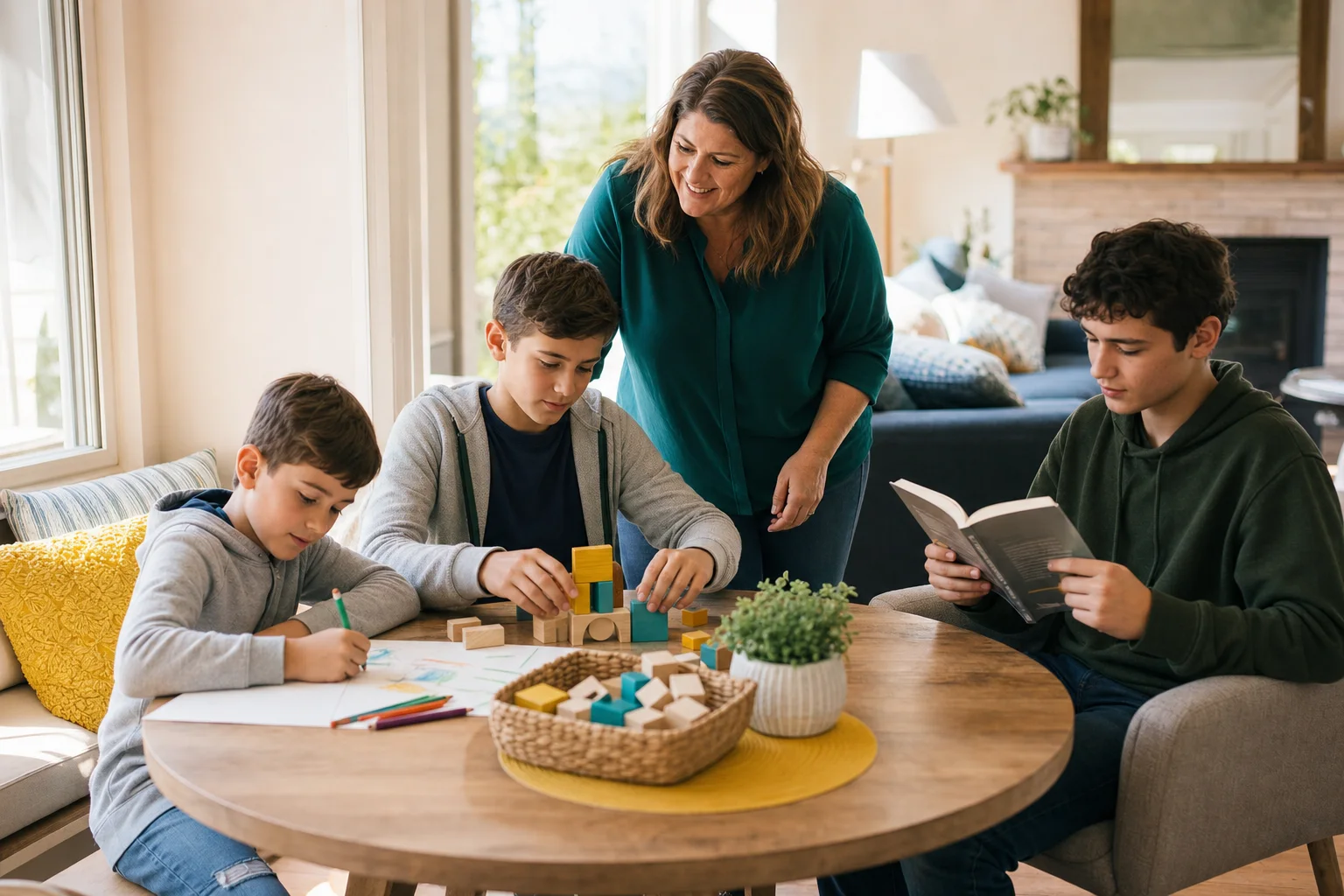 Age-appropriate supervised respite activities